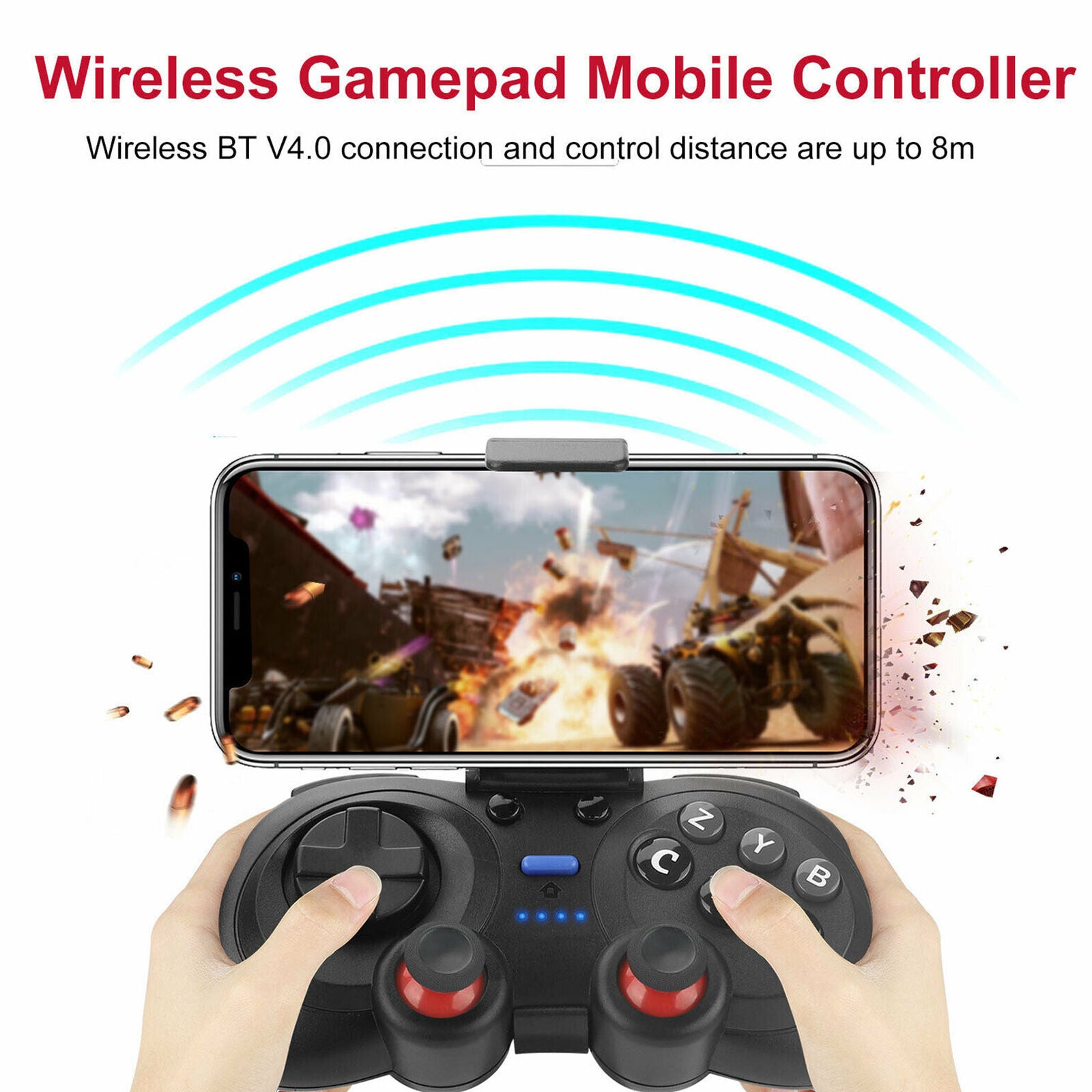 For Sony PS4 Controller Adapter Gamepad Extender Back Button Turbo key Dualshock