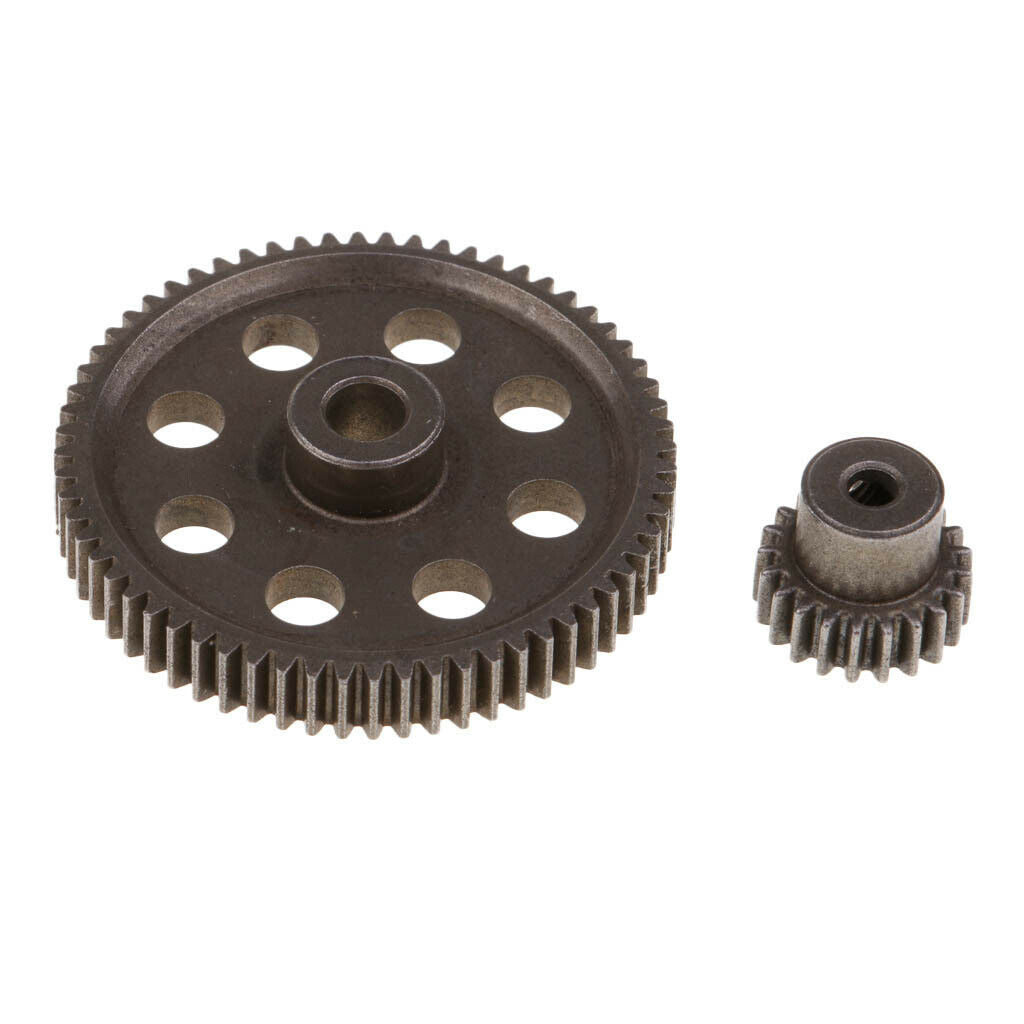 21T 3.175mm Motor Pinion Gears Main Gear 64T For 1/10th HSP 94123PRO RC Cars