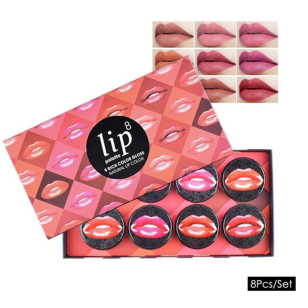 8 Colors Long Lasting Matte Velvet Lipstick Soft Smooth Hydrating Lip Sticks