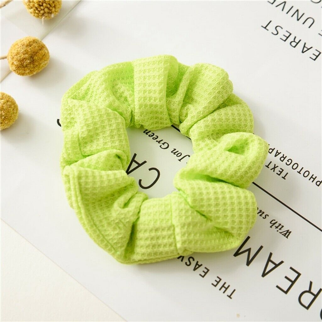 9 colors hair scrunchies cotton hair wobbles hair scrunchie ponytail