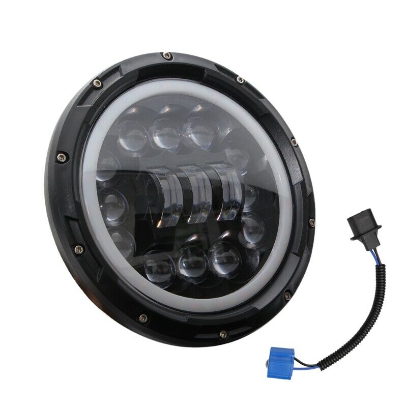 400W 40000LM 7Inch LED Headlight Hi/Lo Beam DRL for Jeep Wrangler JK TJ LJ 1Y3A9