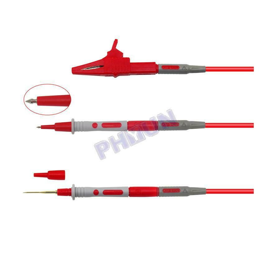 10 in 1 Electronic Specialties Test Lead kit Multimeter Probe Leads kit 4mm Plug