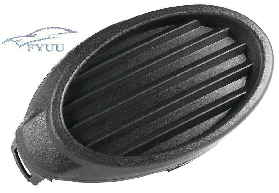 2PCS Front Right+Left Fog Light Cover Vent Grille For Ford Focus 2012-14 Black
