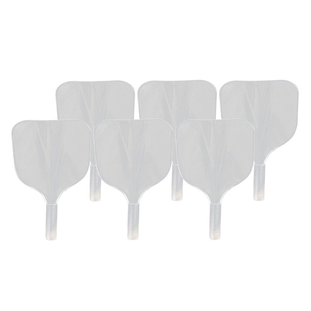 6Pcs Hairspray Face Shield Transparent for Salon and Home Use, Clear