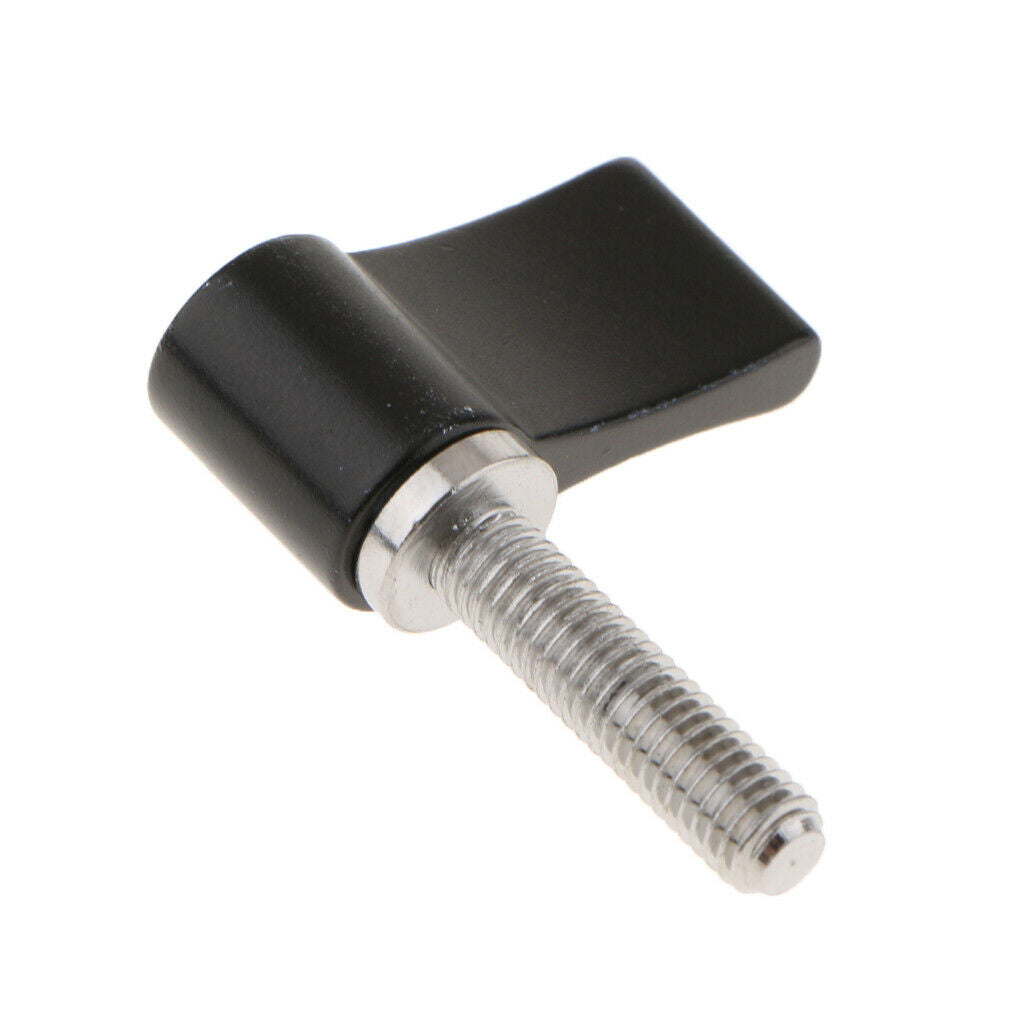 7-shaped Handle Screw M5 Adjustable Screw for Rod Clamp, Camera Cage, Black