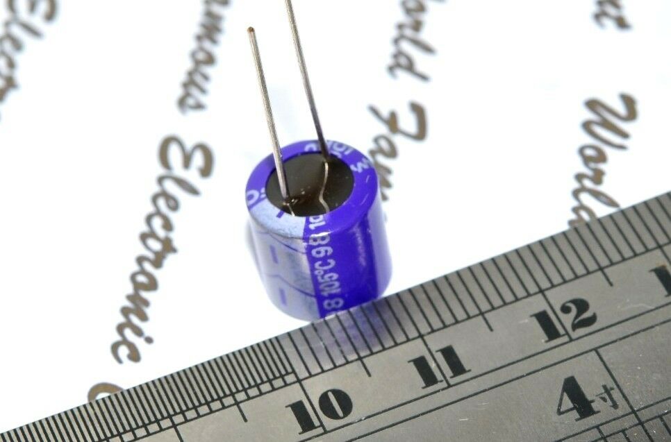 4pcs-SANYO 150uF 16V OSCON(OS-CON) Radial Aluminum Solid Capacitors - 16SA150M