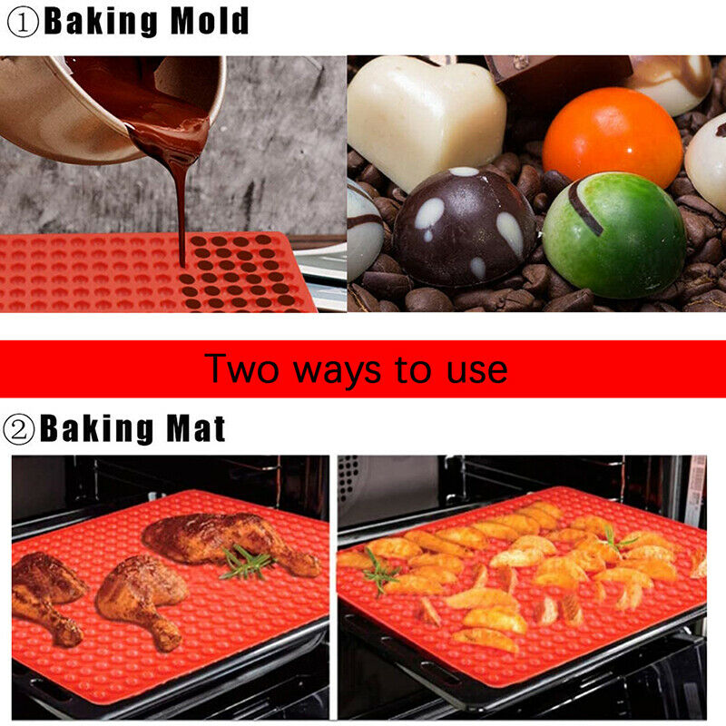 221 Cavity Silicone Molds,Semi Sphere Gummy Candy MoldsBDAU
