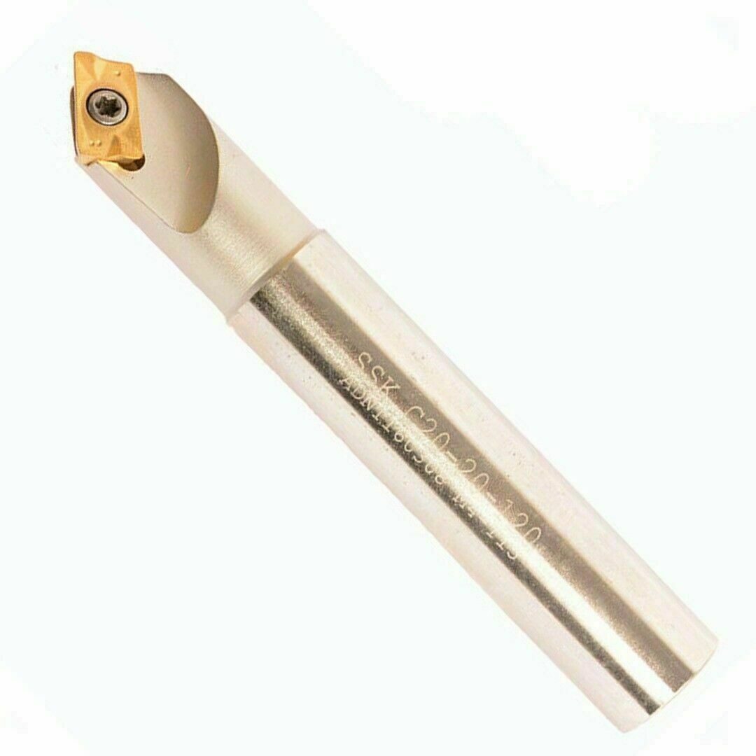 45° Centering Chamfer Cutter SSK C20-20-120L+1pc APMT1604PDER Insert For Turning