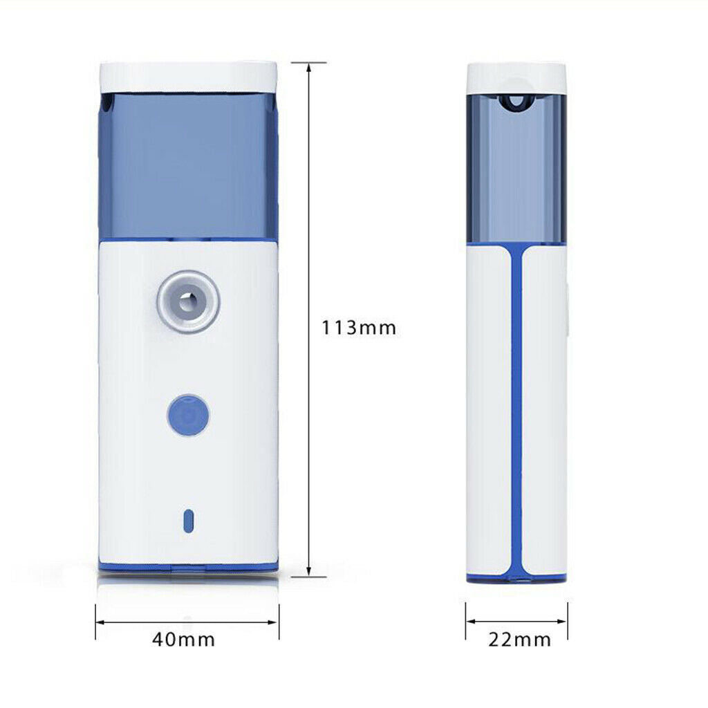 Mini Portable 18ml Nano Face Mist Sprayer Steamer USB Facial Mister Makeup