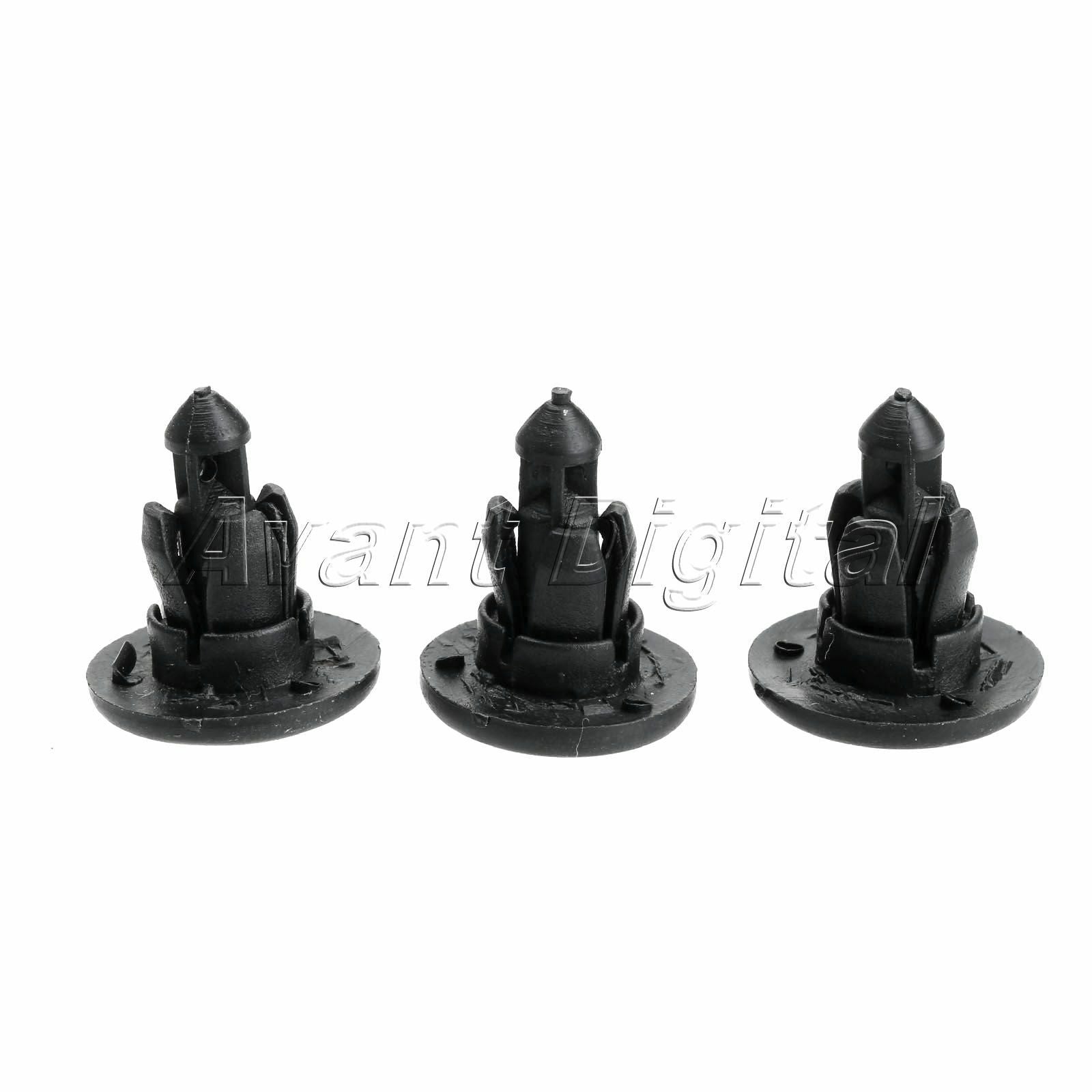 50X Car Bumper Fender Nylon Retainer Fastener Clip for GM Geo Suzuki Subaru