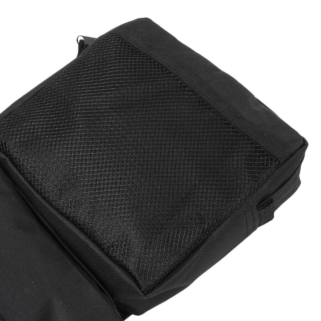 2X Black ATV Fender Bag 4-Wheeler Fender Cargo Luggage Storage Organizer