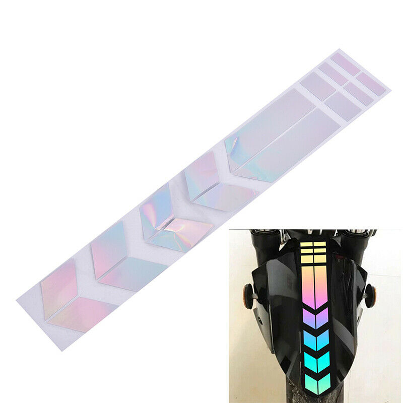 Car Motorcycle Reflective Stickers Wheel Car Decals On Fender Waterproof .l8