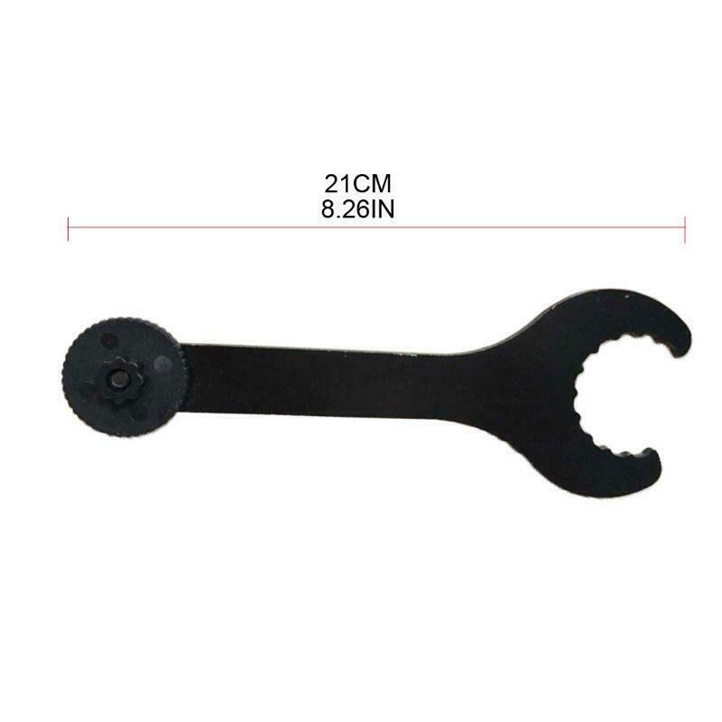 Black Multipurpose Bicycle Crankset Crank Repair Kit Set Bottom Bracket Install
