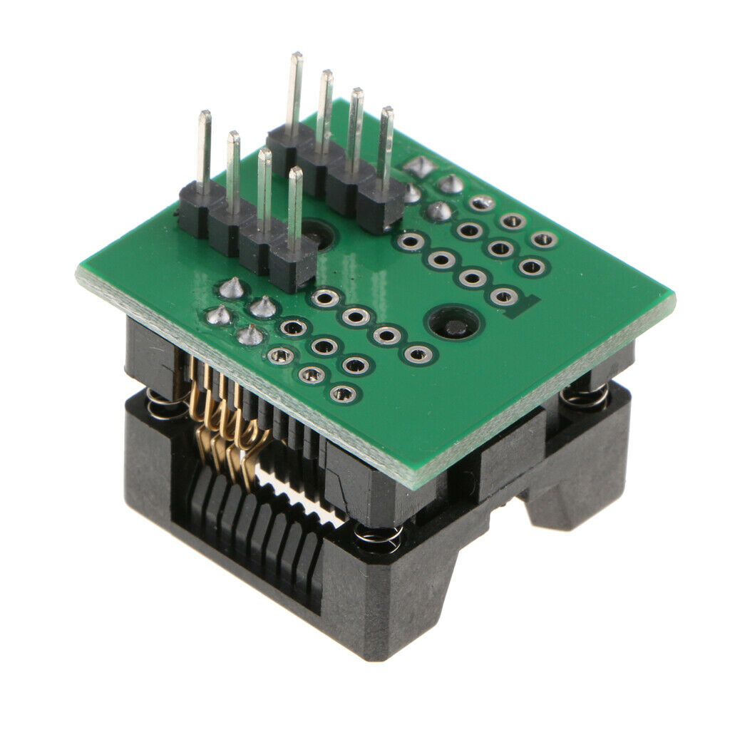 blesiya SOIC8 SOP8 to DIP8 Programmer Adapter Socket Converter Module 208MIL