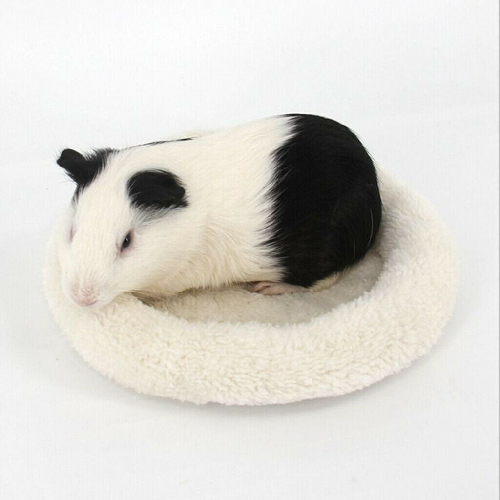 2 Piece Fleece Hamster Mat Sleeping Bedding Cushion Pad Small Animal Guinea Pig