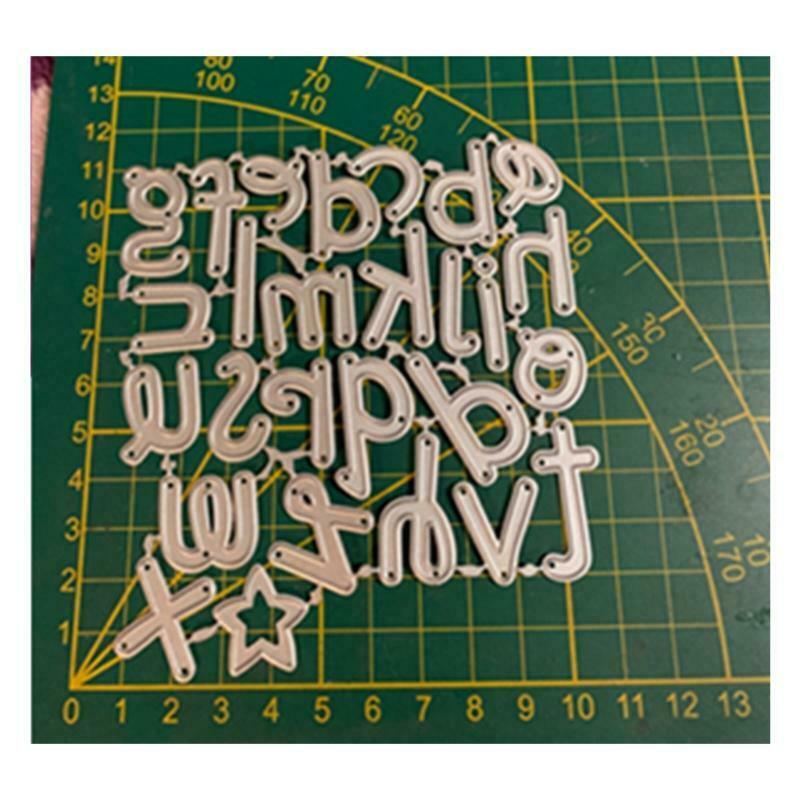 Letters Die Cutting Template Handmade Scrapbooking Diary Album DIY Decorations