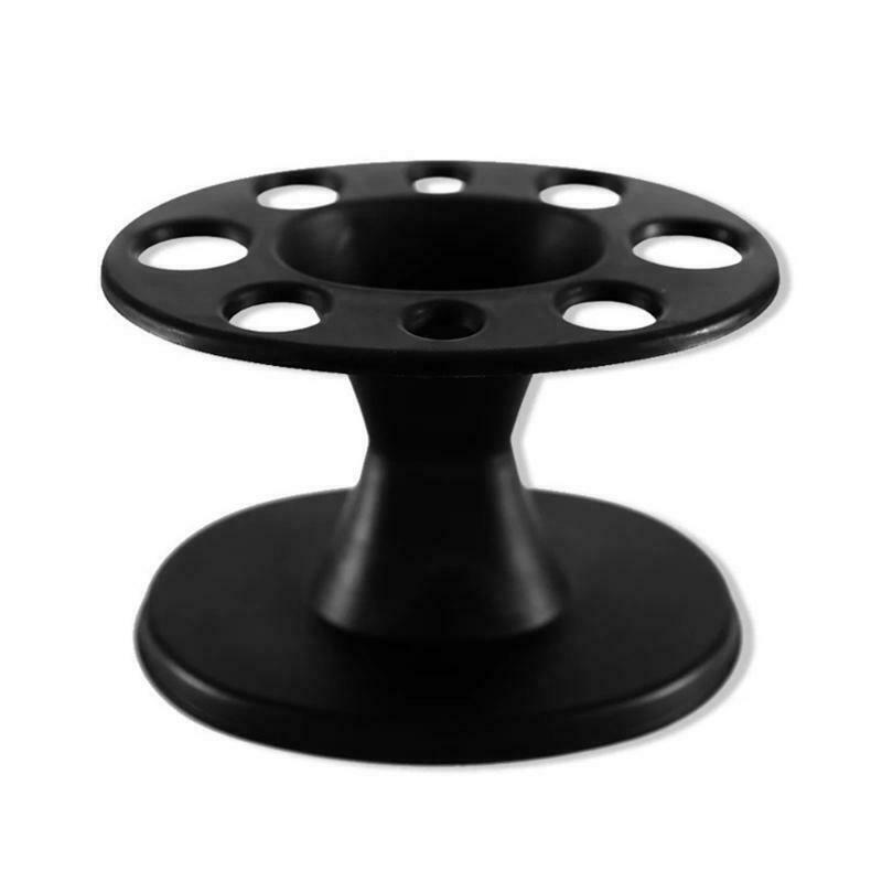 Round Hair Styling Tools Stand Salon Brushes Organizer Scissors Roll Comb Holder