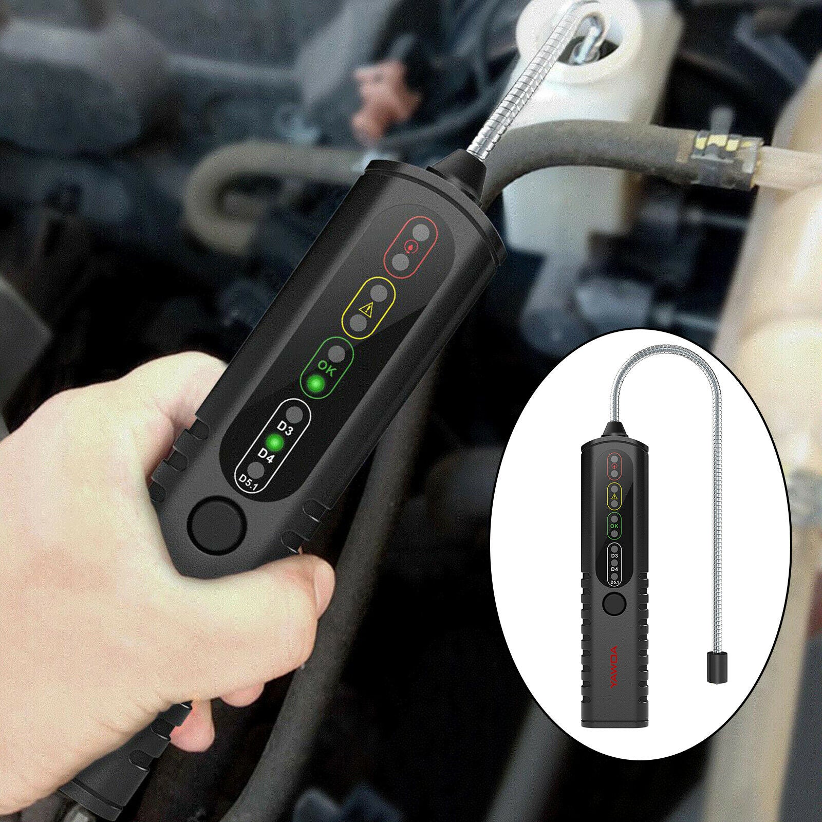 Brake Fluid Tester- Brake Oil Inspection Brake Fluid BF100 Tester Diagnostic