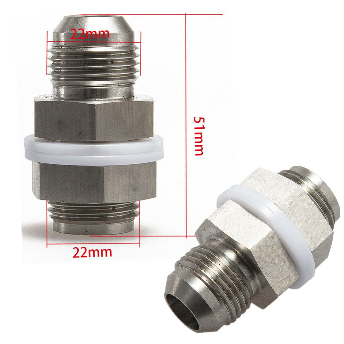 AN10 Bolt Adapter DIY Oil Return Pipe to tap into oil pan Drilling Installation