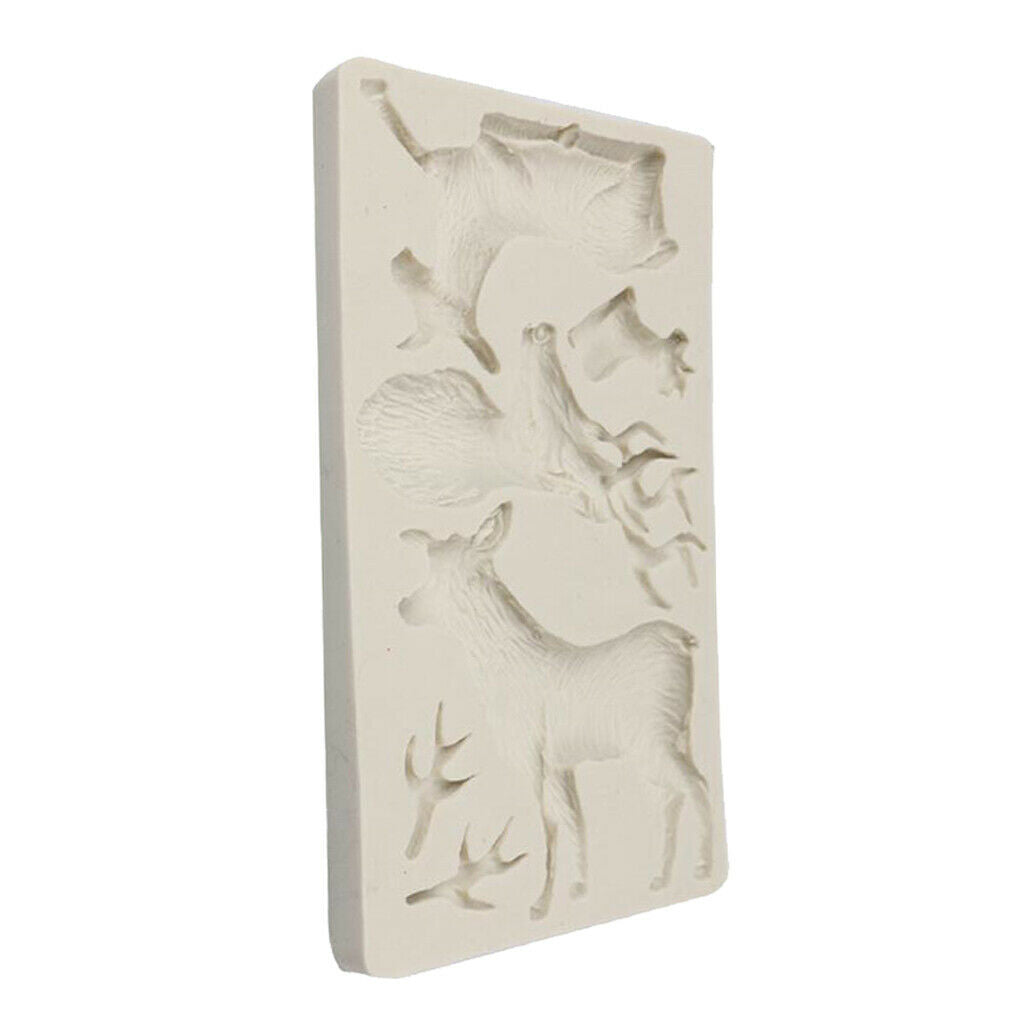 Silicone Goat Mold for Fondant Cake Making Baking Tool
