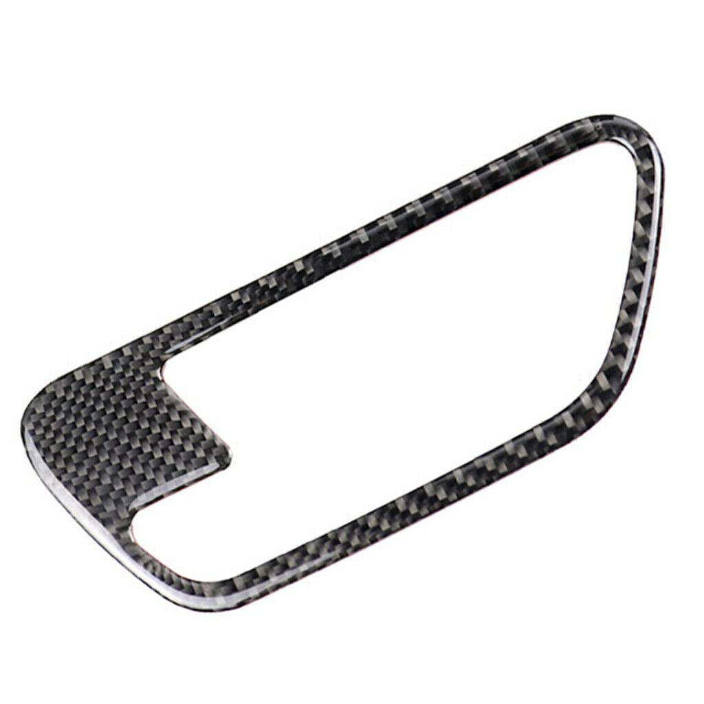 4PCS Carbon Fiber Car Interior Door Handle Cover Trim for BMW F10 5 Series