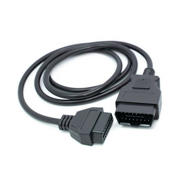 OBD2 16Pin Male to Female Extension Cable Car Diagnostic Extender Cord1.5M