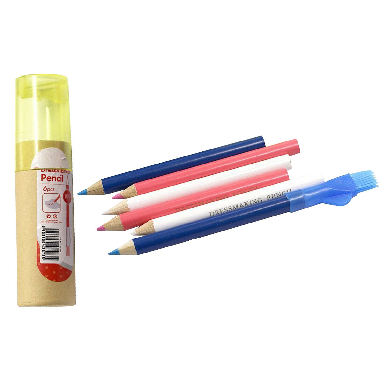 6x Dressmaking Chalk Quilting Tailors Chalk Pencils