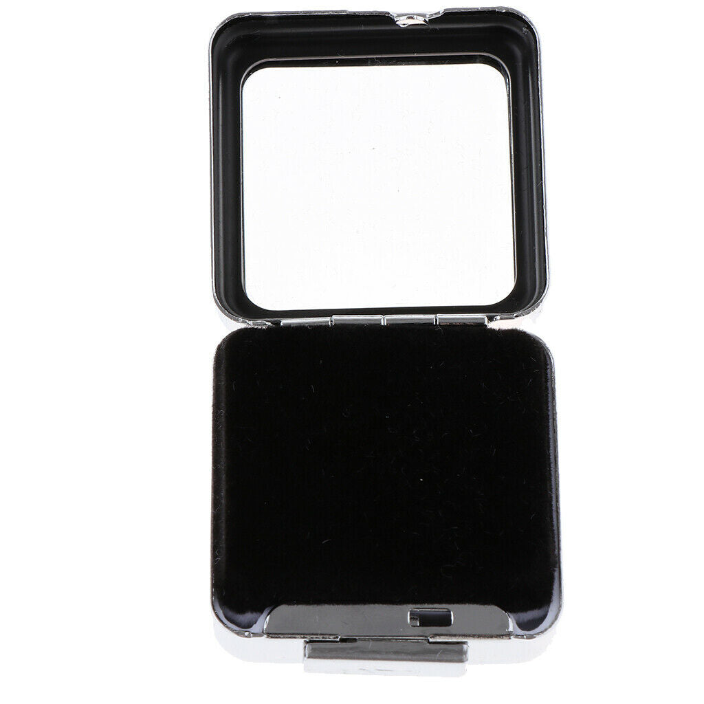 Metal Loose Diamond Collection Display Show Box Jewelry Organizer Case