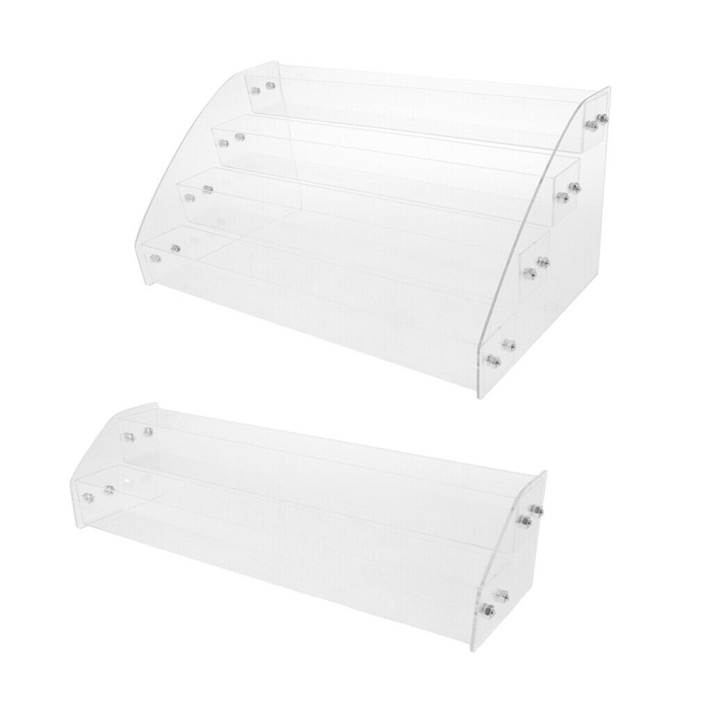 Pack of 2, Convenient Acrylic Sunglasses Organizer Makeup Cosmetic Samples