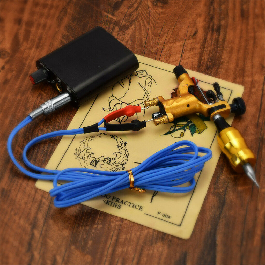 8ft Flexible Tattoo Clip Cable for Tattoo Machine  Power Supply Blue