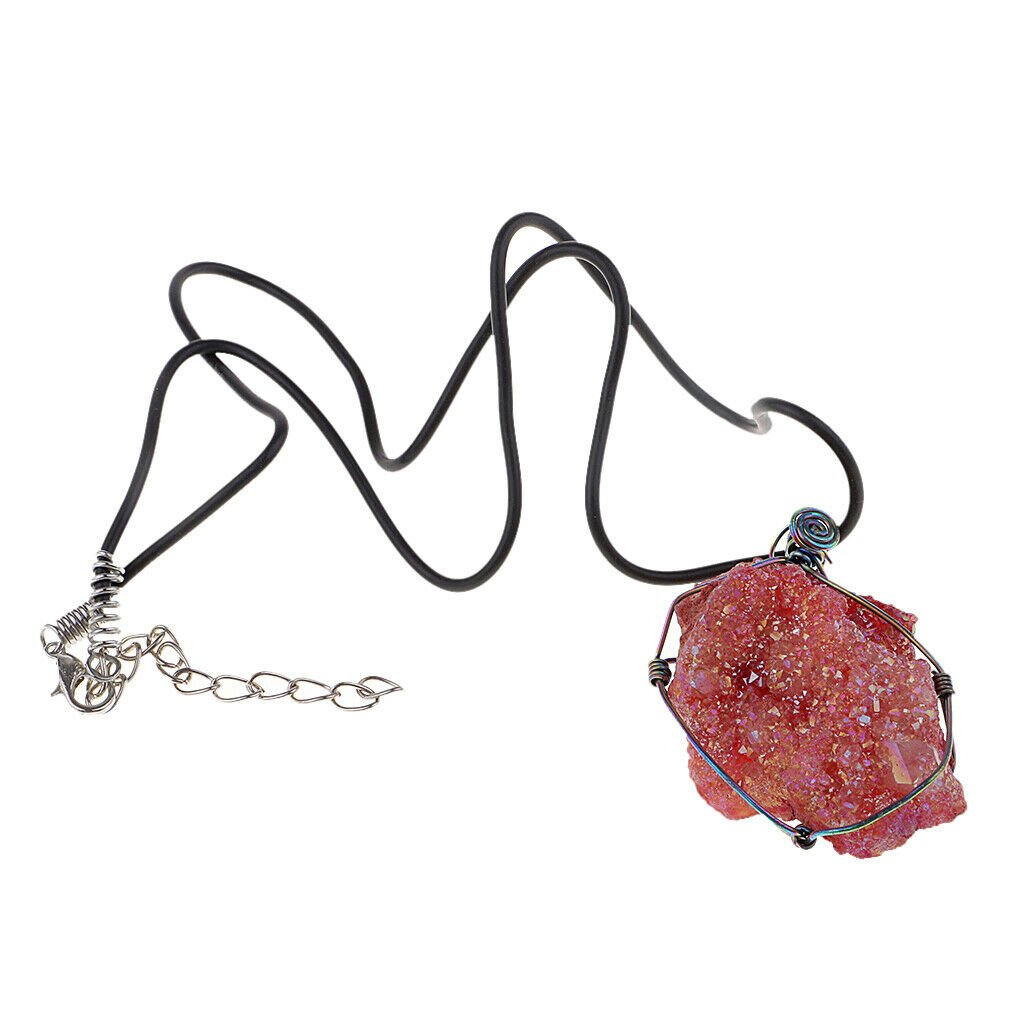 Natural Crystal Pendants Agate Charms For Bracelet
