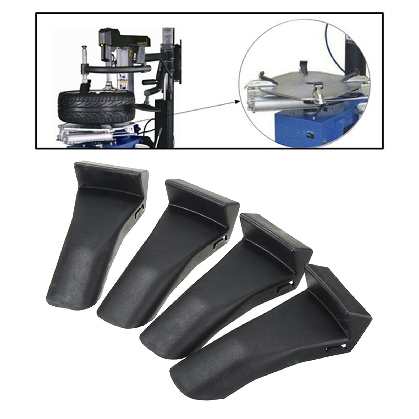 Tire Changer Plastic Inserts Jaw Clamp Cover Wheel Rim Guards Professional