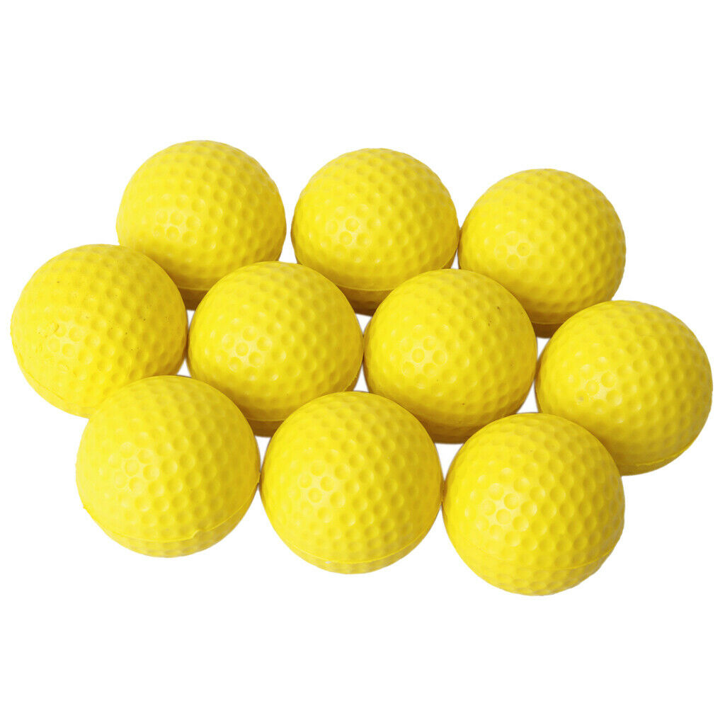 Golf 20Pcs PU Foam Balls Interlocking Pouches For Indoor Outdoor Practice