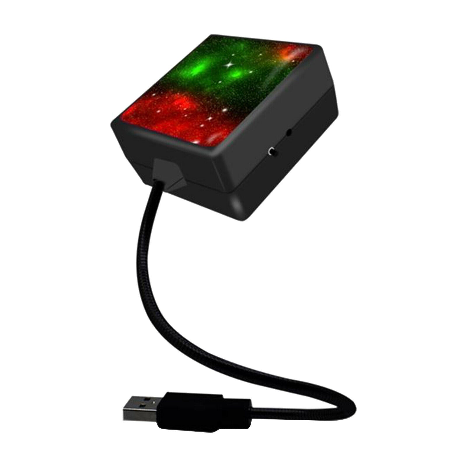 Mini USB Car Roof Light Starry Sky Light Lamp Home Car Decoration Red Green