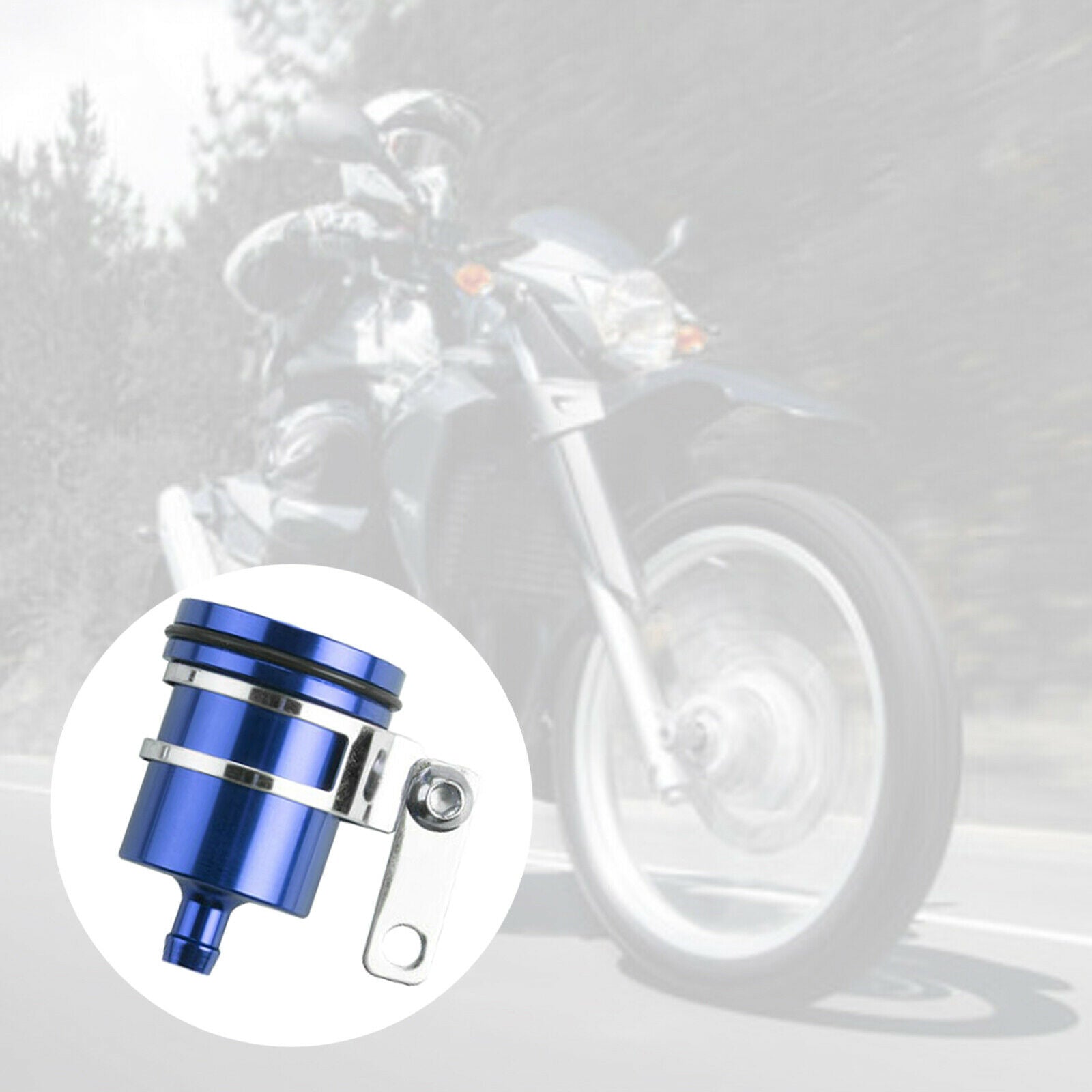 Motorcycle Brake Reservoir Vehicle Replacement Parts for Kawasaki Blue