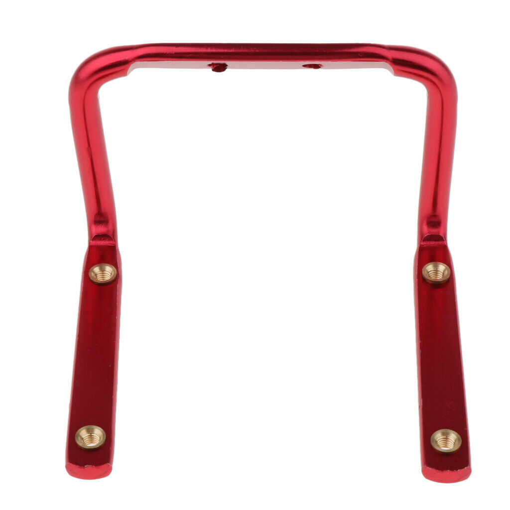 Double Rack Water Bottle Cage Holder Bicycle Seat Post Saddle Rack Red