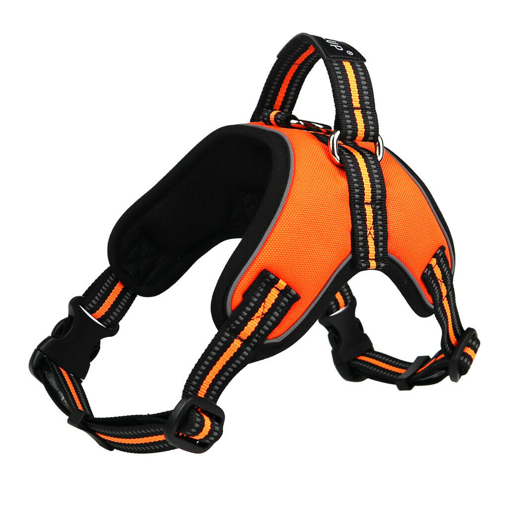 Pet Dog Puppy Harness Soft Adjustable Reflective Breathable Vest XL
