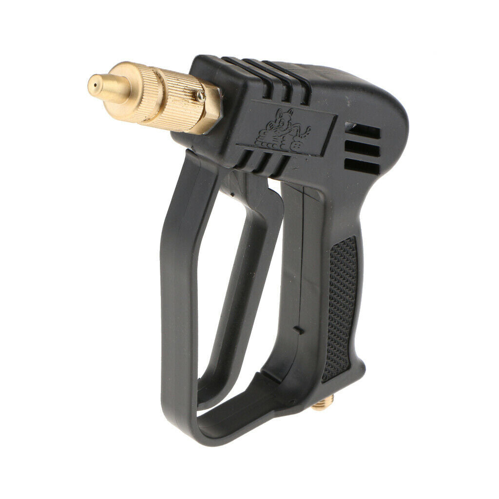 Black High Pressure Car Cleaner Gun Wash Sprayer Tool with 14mm Outer Thread