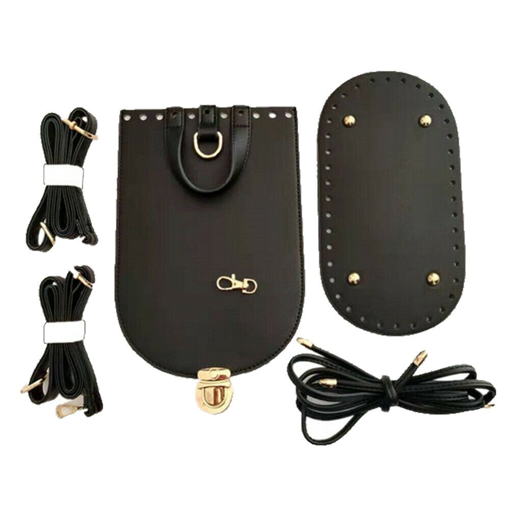 5Pcs/Set PU Handbag Parts for DIY Weave Bag  Sewing Handbag Accessories