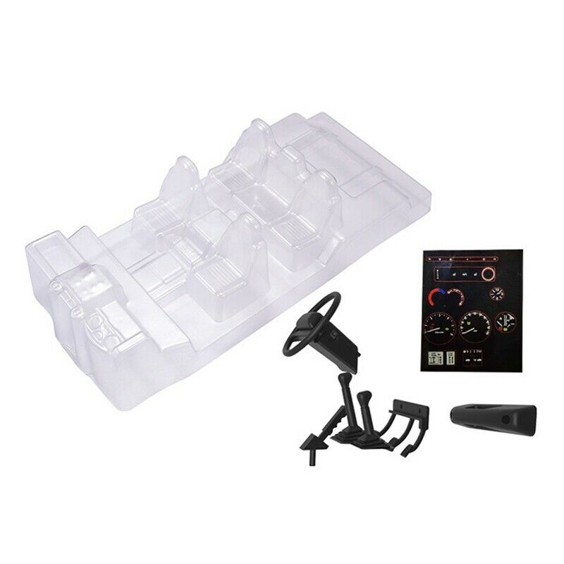 Simulation Transparent Interior Trim for TRAXXAS -4 4 Defender Cockpit Seat DaL1