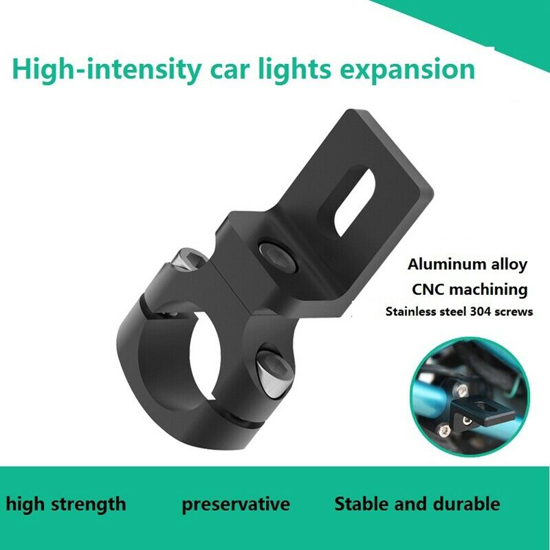 Universal Handlebar 22mm 7/8inch Motorcycle Headlight Bracket Spotlight MounL5E6