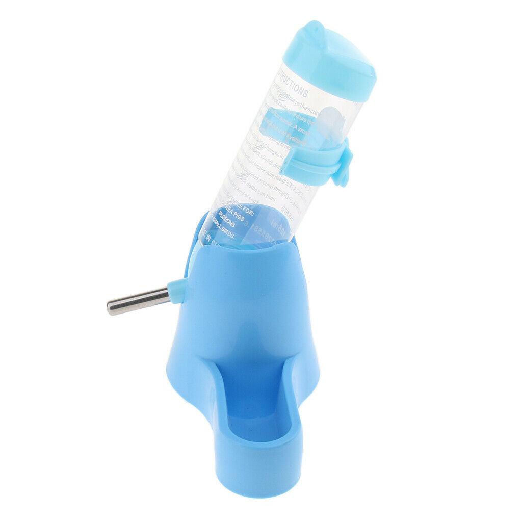 2pcs 3 IN 1 Automatic Pet Feeder Hamster Bowls Water Bottles Dispenser Bowl