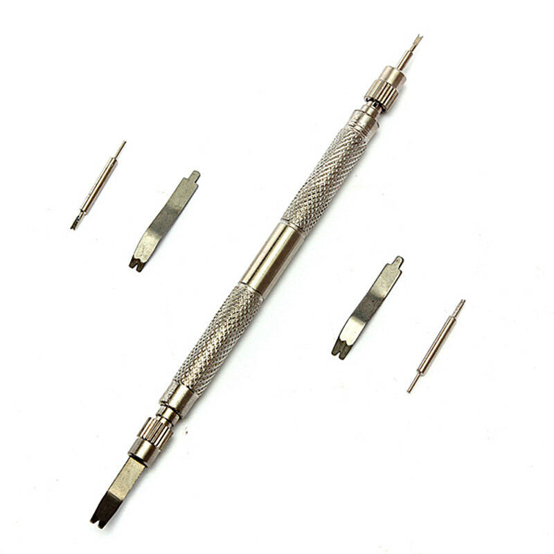 Metal Watch Band Strap Spring Bar Link Pin Remover RepairRemovalTool w/ 4 .l8