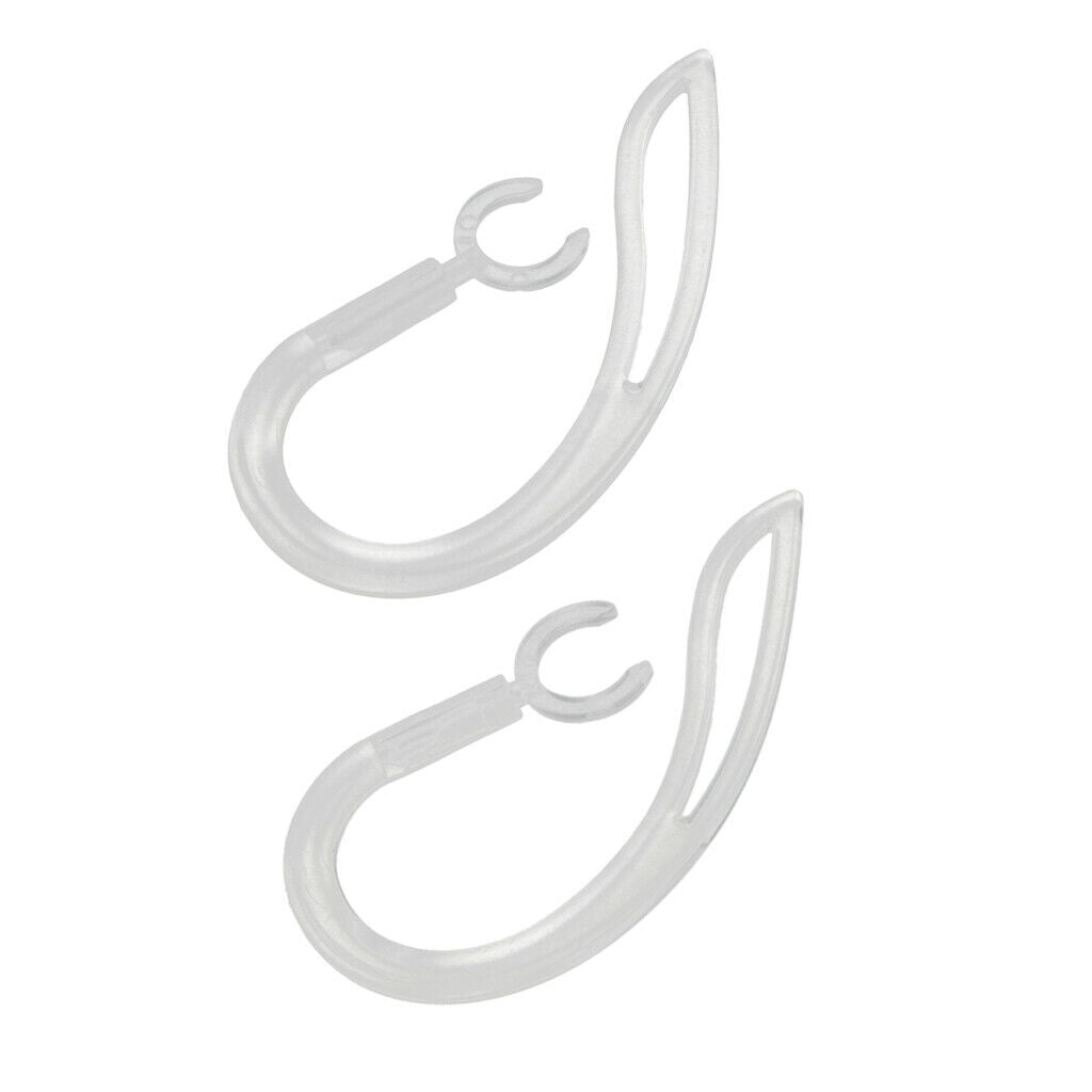 2X EarHook 8.0+9.0mm Replacement For Handfree Bluetooth Headset