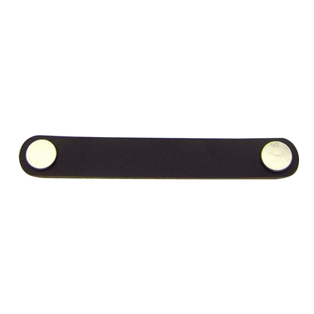 4x PU Leather Handles Cabinet Drawer Dresser Closet Replacement Suitcase Handle