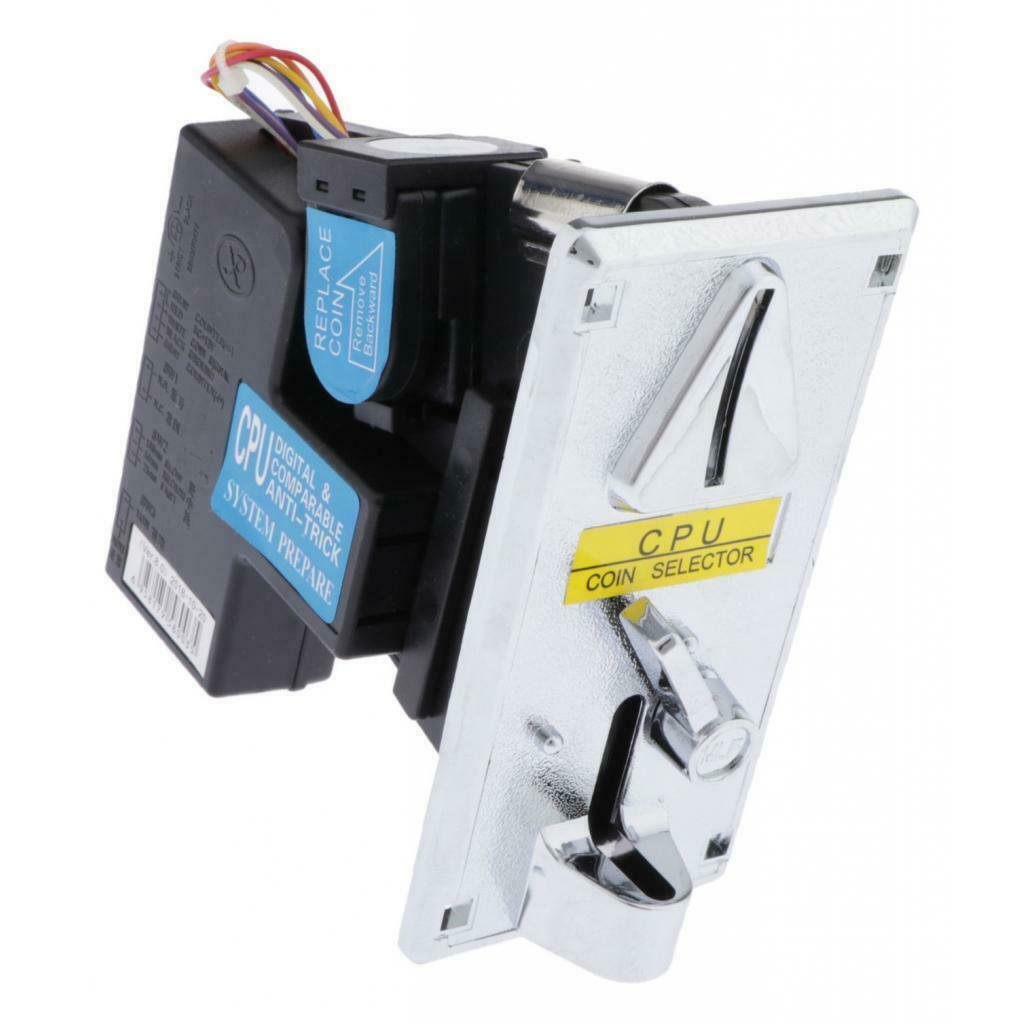 2X Electronic Coin Selector Acceptor Vending Arcade Game