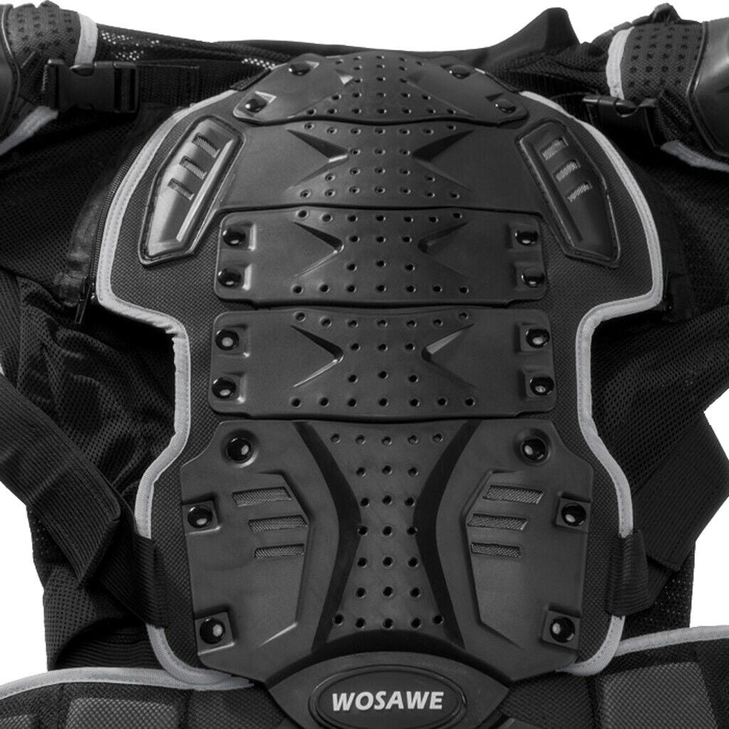 Motorcycles Armor Motocross Gear for Skiing Snowboarding Skating Black
