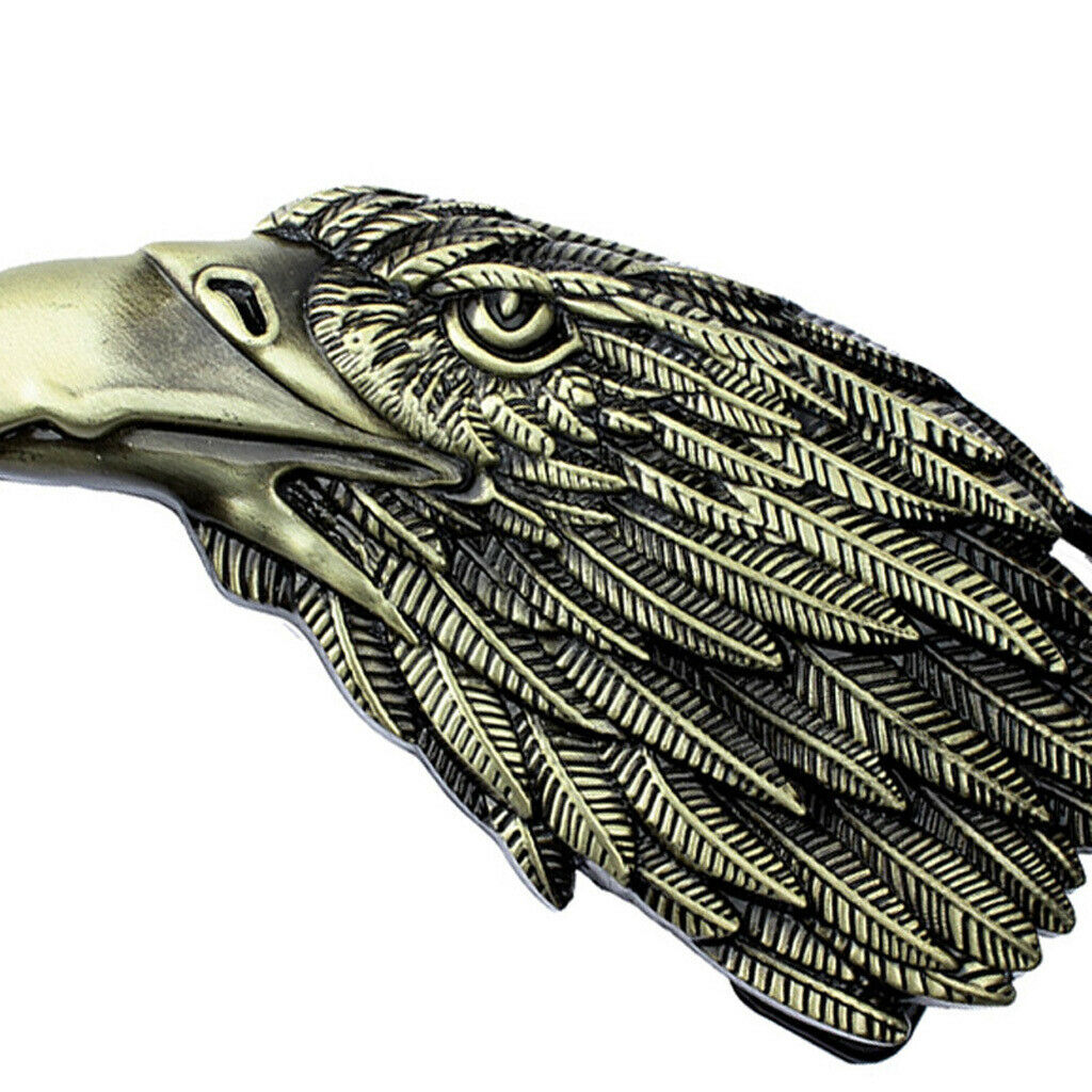 2x Big Cool Frenzy Eagle Head Shaped Belt Buckle for West Cowboy