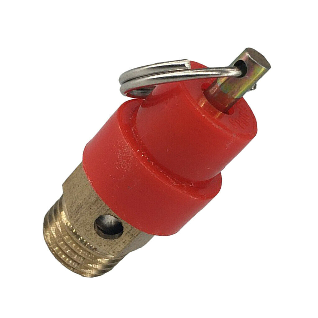 Air Compressor Safety Valve with Pull Ring Pressure Relief Valve 116Psi G1/4