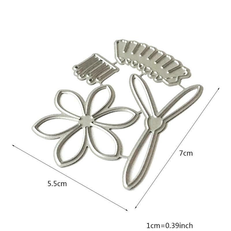 Mini Flower Metal Cutting Dies Stencil Scrapbooking DIY Album Stamp Paper Card